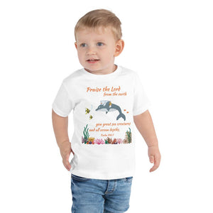 Toddler T-Shirt - Toddler T-Shirt - Joseph - The Sea - Psalm 148:7