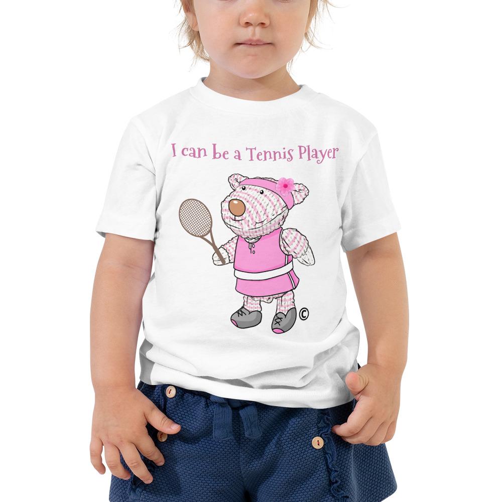 Toddler T-Shirt - Joy Tennis Player - Philippians 4:13