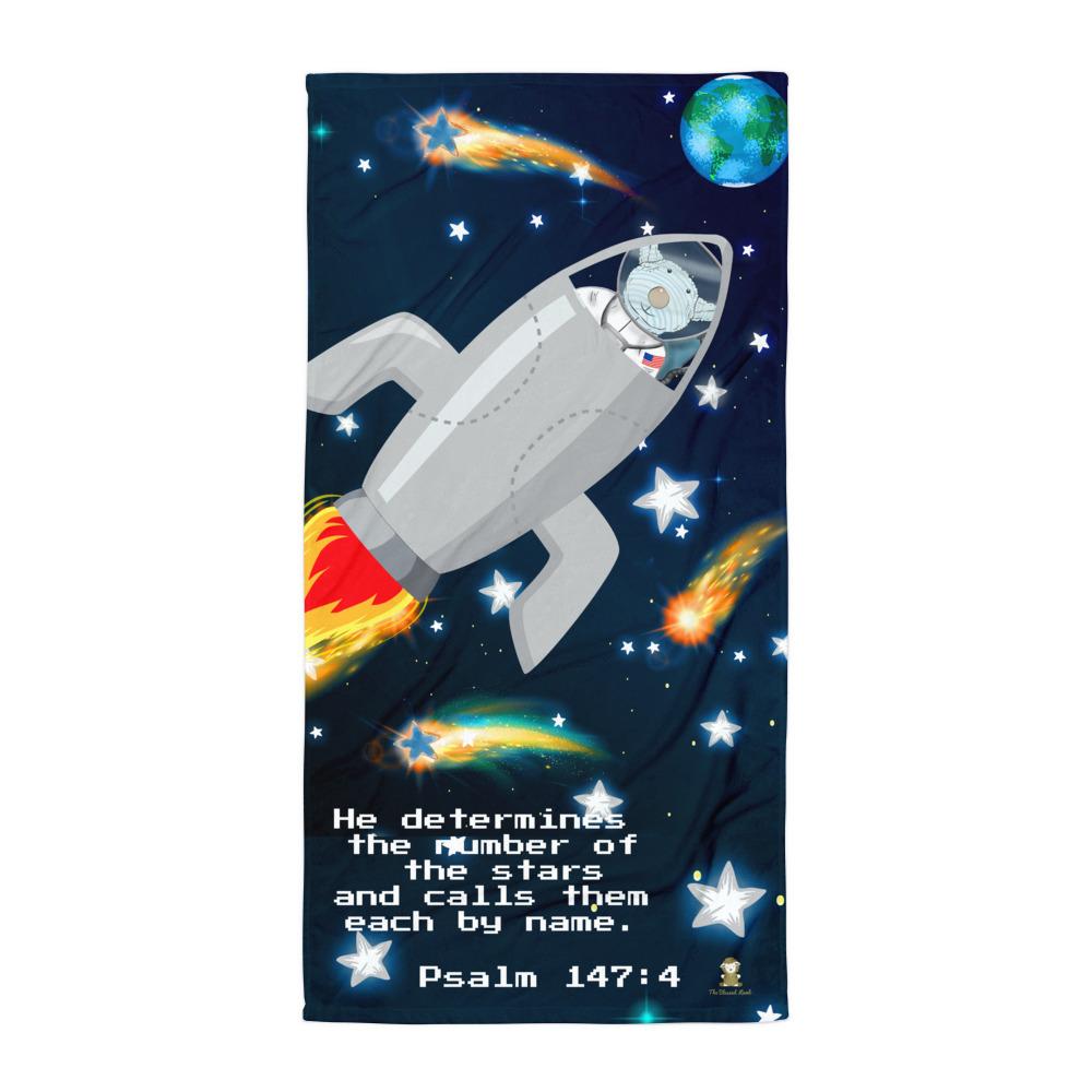 Bath Mat - Joseph SpaceShip - The Stars - Psalm 147:4