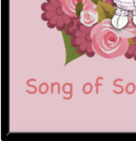 Wall Art - Wall Art Joy - Rose Of Sharon - Song Of Solomon 2:1